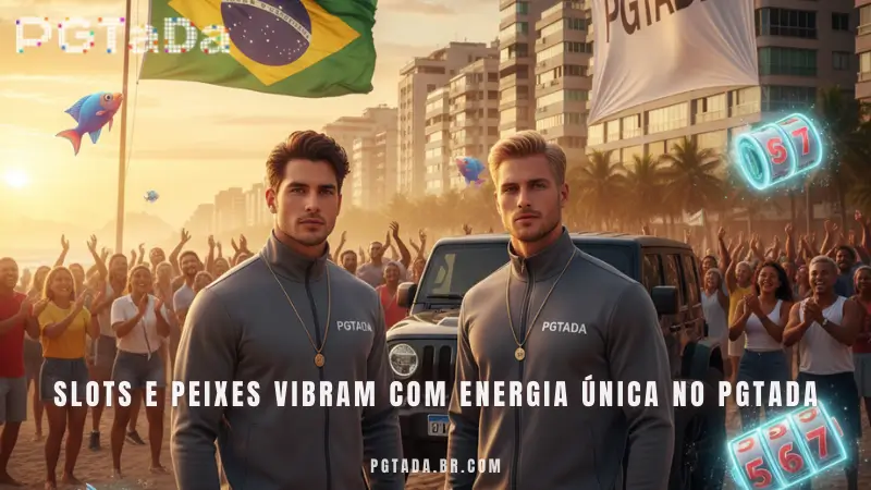 Slots e peixes vibram com energia única no PGTADA